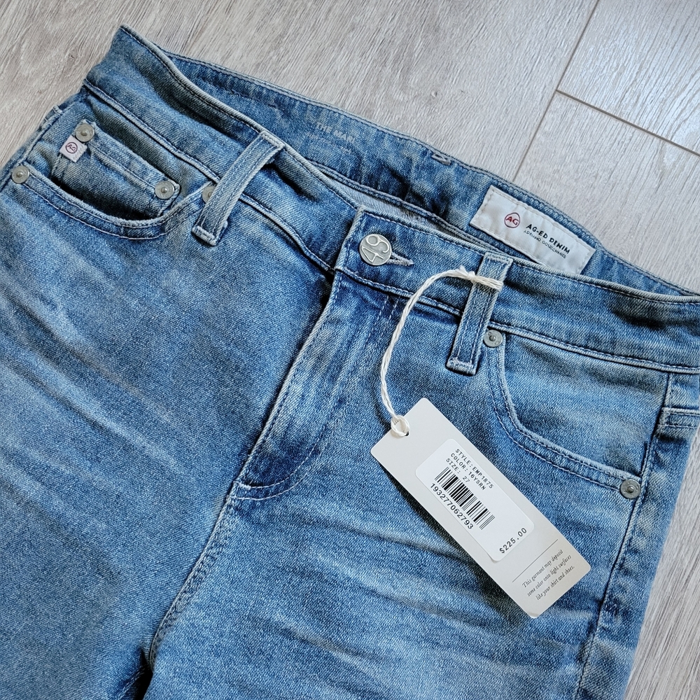AG Mari High Rise Slim Straight sz 27